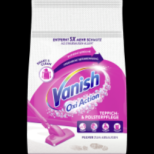 Vanish Oxi Action Teppichpflege Pulver zum Absaugen
