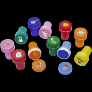 Ideenwelt Kinderstempel-Set Tiere