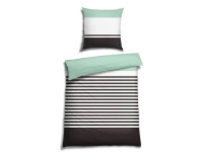 Balette Mako-Satin Bettwäsche Stripes mint