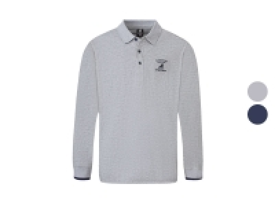 Lidl Livergy® LIVERGY® Herren langarm Poloshirt, mit hochwertiger Stickerei