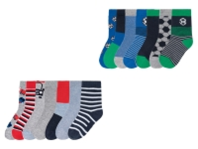 LUPILU® Kleinkinder Jungen Socken, 7 Paar, mit Bio-Baumwolle 3.99 €