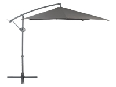Livarno Home Ampelschirm, quadratisch, 2,5 x 2,5 m, anthrazit 74.99 €