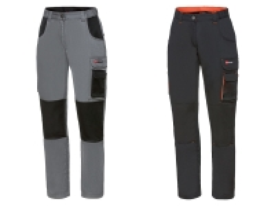 Lidl Parkside® PARKSIDE® Damen Arbeitsbundhose, normale Leibhöhe, mit Baumwolle