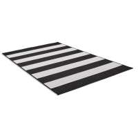 Roller  Teppich - schwarz-weiß - verschiedene Größen
