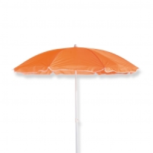 CleverPick Sonnenschirm - orange - Knickfunktion - Ø 160 cm