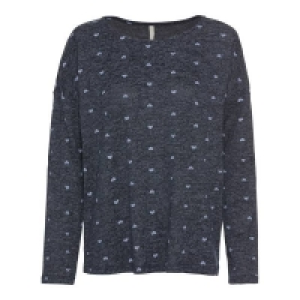 Damen-Shirt mit Herzmuster 6.39 €