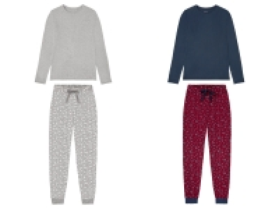 ESMARA® Damen Pyjama mit Rundhalsausschnitt 9.99 €