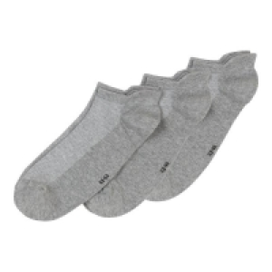 Herren-Sport-Sneaker-Socken mit Fersenpolster, 3er-Pack 6.39 €