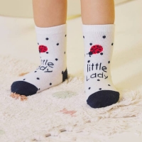 NKD  Baby-Mädchen-Socken mit hohem Baumwollanteil, 3er-Pack