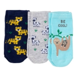 Baby-Jungen-Socken, 3er-Pack 6.39 €