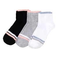 NKD  Damen-Kurzschaft-Socken, 3er-Pack