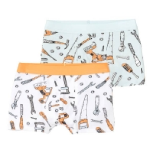 NKD  Jungen-Retroshorts mit Werkzeug-Muster, 2er-Pack