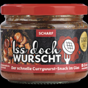 Rossmann Iss Doch Wurscht Currywurst-Snack scharf