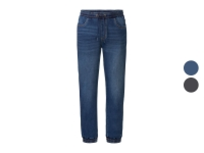 Lidl Livergy® LIVERGY® Herren Denim Joggers, mit Gesäßtaschen