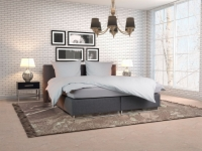 Setex Feinbiber Bettwäsche Uni, silber 11.99 €