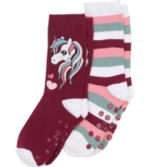 Kik X Mail Thermo-Socken 2er-Pack, ABS-Druck