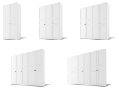 Express Möbel Drehtürenschrank »One 200«, im Landhausstil, »Made in Ge