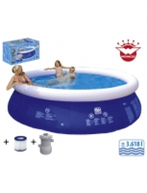 Rundpool, blau, ØxH: 300 x 76 cm 71.99 €