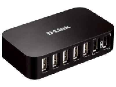 D-Link 7-Port USB 2.0 Hub, mit 2 Schnellladeanschlüssen 26.12 €