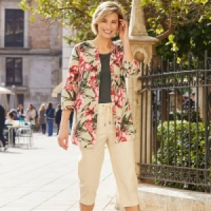 Damen-Caprihose mit Kordelzug 5.09 €