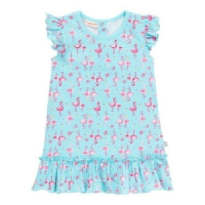 Baby-Mädchen-Kleid mit Flamingo-Muster 5.09 €