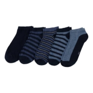 NKD  Herren-Sneaker-Socken, 5er-Pack