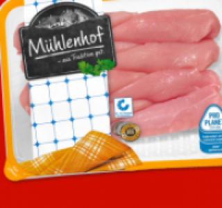 MÜHLENHOF Frisches Hähnchen-Innenbrustfilet 2.49 €