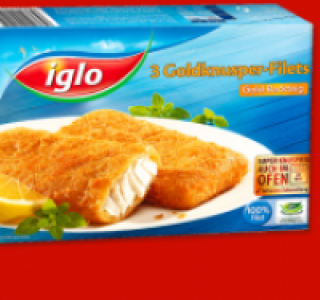 IGLO Goldknusper-Filets 1.99 €