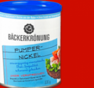 B&Auml;CKERKR&Ouml;NUNG Dosenbrot 1.59&nbsp;&euro;