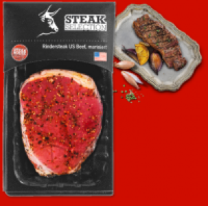 STEAK SELECTION Frisches Rinder-Steak 2.99&nbsp;&euro;