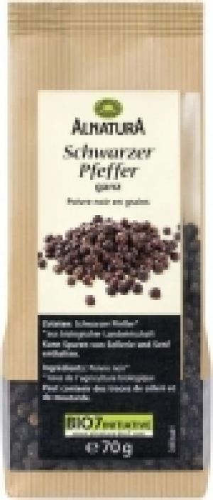 Schwarzer Pfeffer ganz 2.49 €
