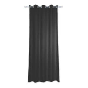 Roller  Ösenvorhang - schwarz - 140x235 cm