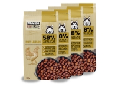 ORLANDO Pure Taste Hundetrockennahrung Huhn, 4x 1,5kg