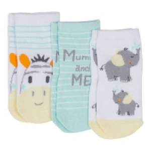 Baby-Socken mit Tier-Motiven, 3er-Pack 5.59 €