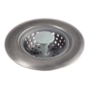 Abfluss-Sieb mit Stöpsel-Funktion, ca. 11x4,5cm 5.59 €