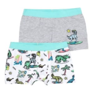 Jungen-Retroshorts mit Kontrast-Bund, 2er-Pack 5.59 €