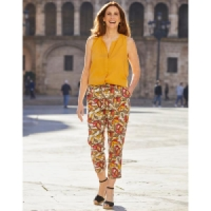 Damen-Caprihose mit Leinen 5.59 €