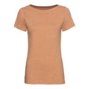 Damen-T-Shirt mit U-Boot-Ausschnitt 5.59 €