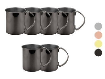 ECHTWERK Moscow Mule Becher Set aus Edelstahl 19.99 €