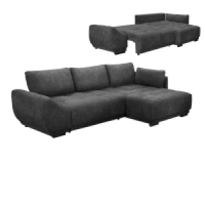 Ecksofa - stone - Liegefunktion