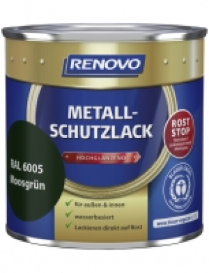 Metallschutzlack, moosgrün (RAL 6005), hochglänzend