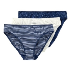 Damen-Minislip mit Picot-Rand, 3er-Pack 5.59 €