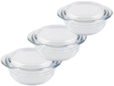 OCuisine Kasserollen-Set, mit Deckel, 3-teilig