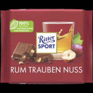 Rum Trauben Nuss Tafelschokolade 0.77&nbsp;&euro;