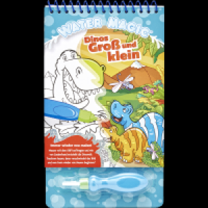 Ideenwelt Wassermalbuch Dinos - groß und kein