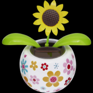 Ideenwelt Solar-Gute-Laune-Figur Sonnenblume