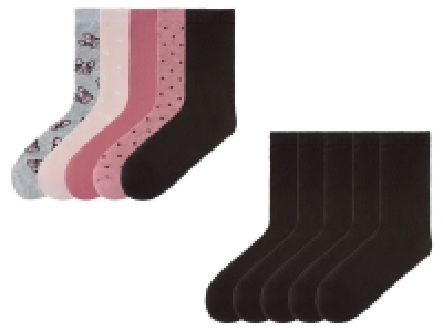 PEPPERTS® Mädchen Socken, 5 Paar, mit Bio-Baumwolle