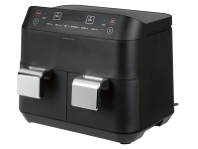 GOURMETmaxx Heißluft-Fritteuse Doppelkorb 2x 3,8l 119.00 €