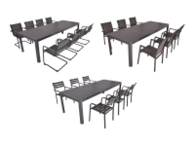 Garden Pleasure Gartenset »AMIRA«, mit Ausziehtisch 1,071.62 €