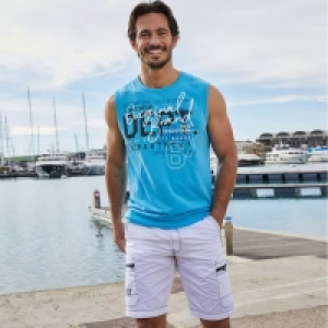 Herren-Bermudas mit Gürtel 6.99 €